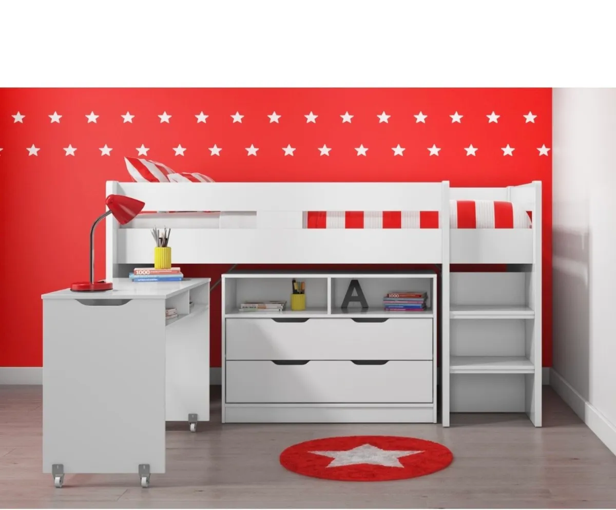 Single bed frame with storage - Image 3