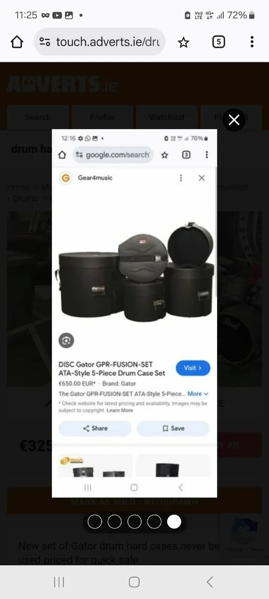 Gator drum cases - Image 4