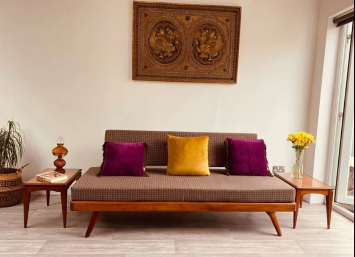 Mid Century Day Bed Sofa Bed - Image 1
