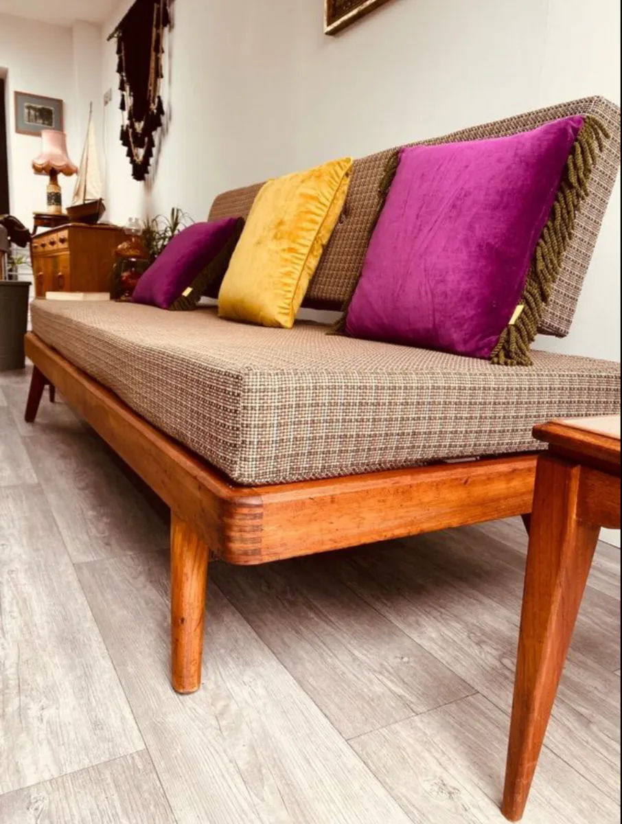Mid Century Day Bed Sofa Bed - Image 3