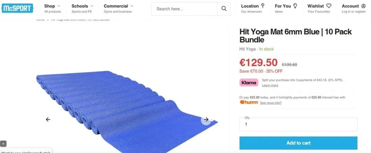 gym / yoga mats - Image 2