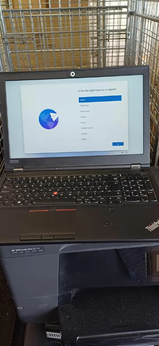 Lenovo i7 9th gen laptop - Image 1
