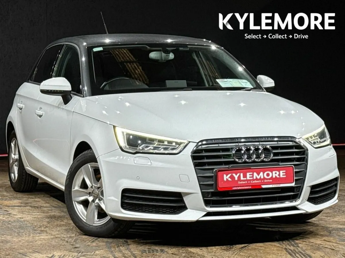 Audi A1 1.0 AUTOMATIC - TWO TONE WHITE/BLACK - HEA - Image 1