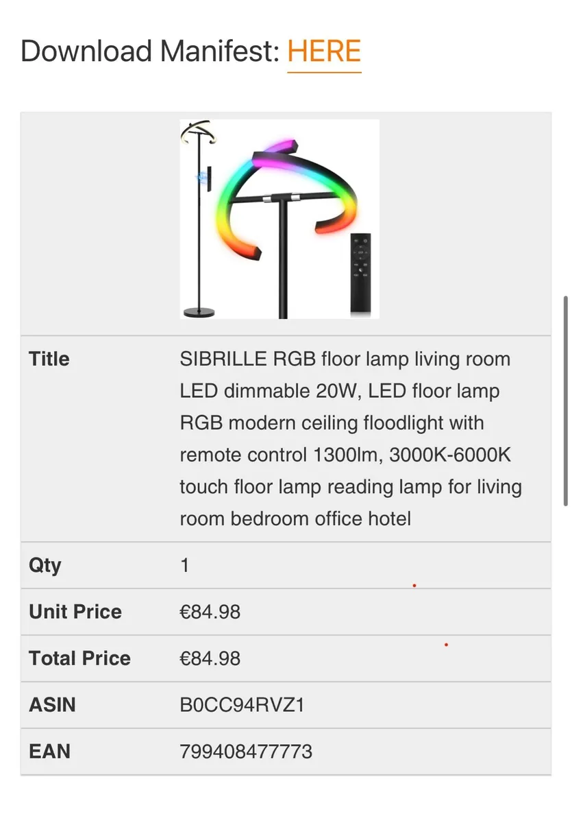 SIBRILLE RGB floor lamp living room LED