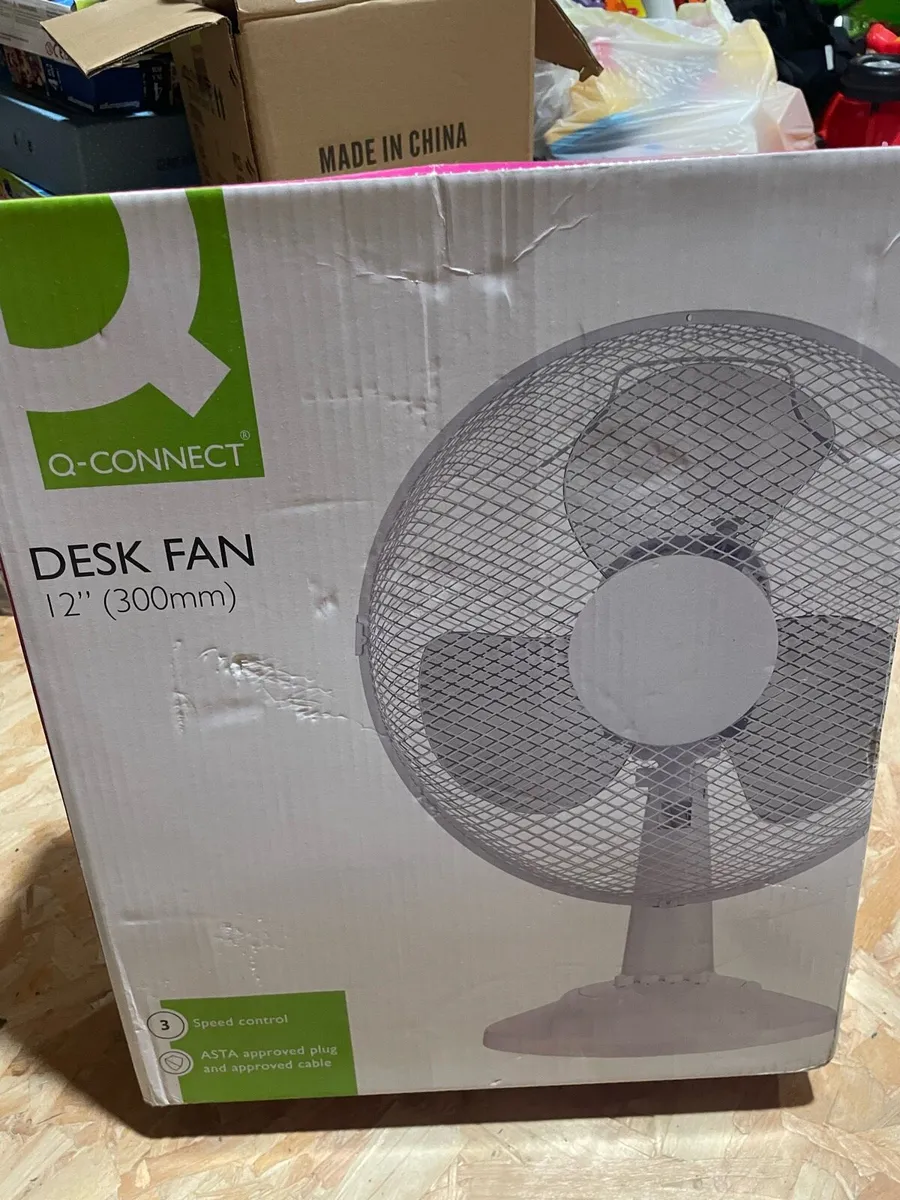 Desk fan