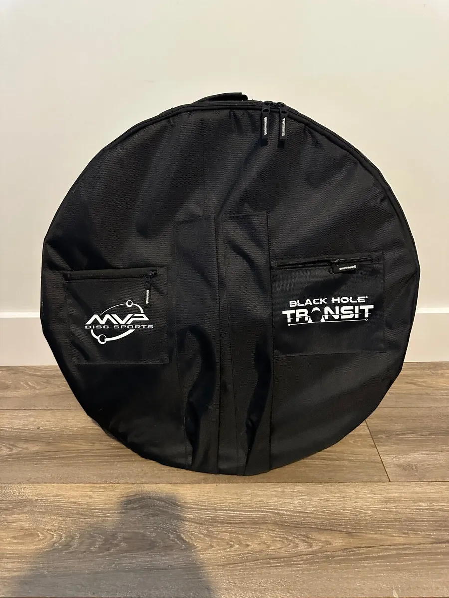 Disc golf bag w/discs + disc golf basket - Image 2