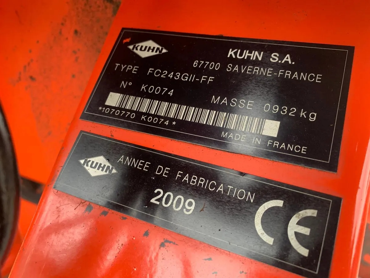 KUHN 243 G11 MOWER CONDITIONER - Image 4