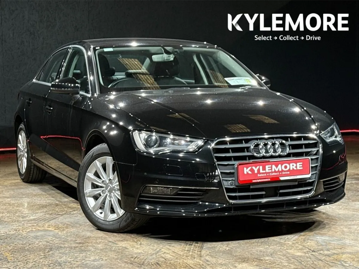 Audi A3 FULL BLACK LEATHER UPHOLSTERY - REAR CAMER - Image 1