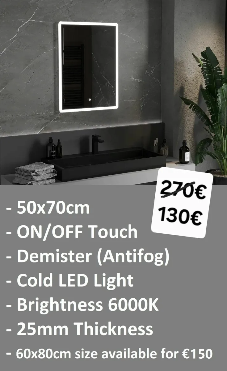LED Bathroom Mirror - Image 2