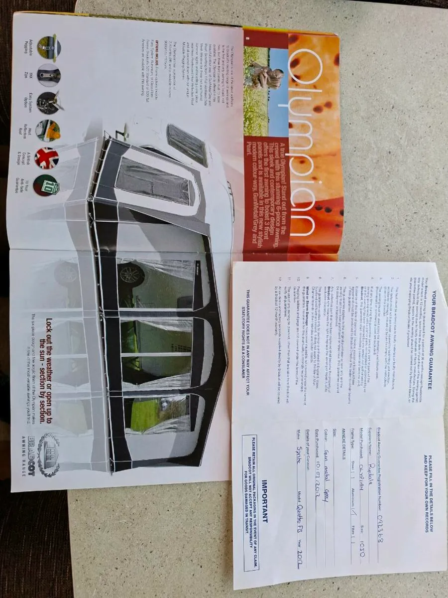 Awning for Caravan - Image 1