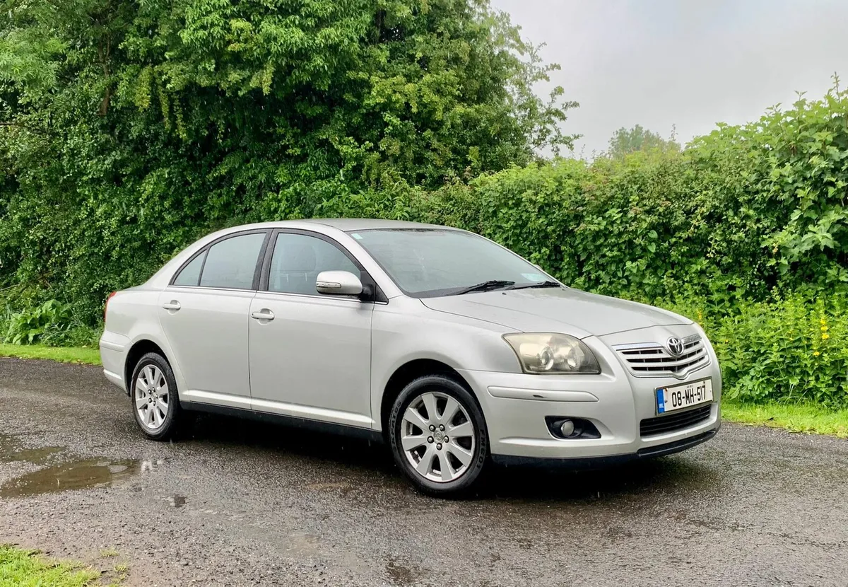 Toyota Avensis 2008 1.6 Petrol nct 12/25 low km - Image 1