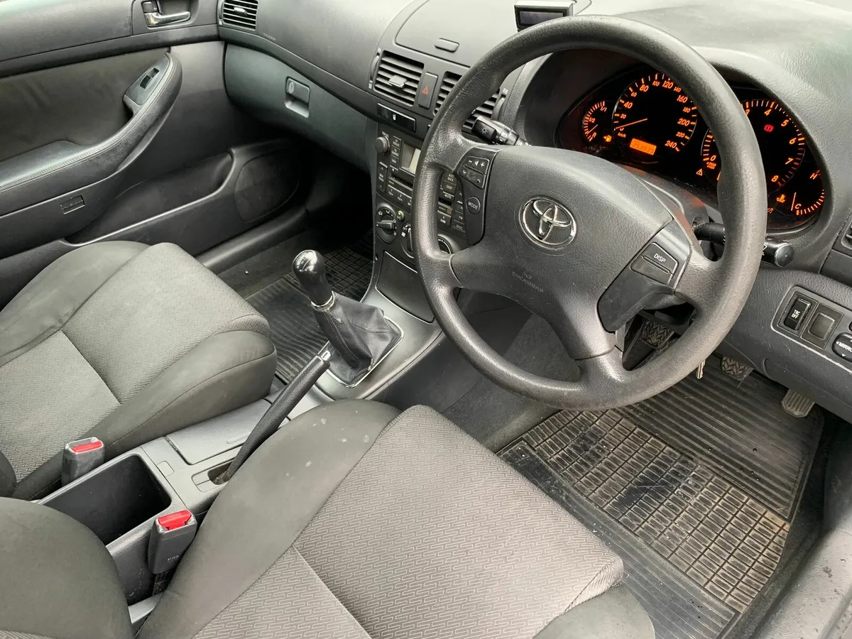 Toyota Avensis 2008 1.6 Petrol nct 12/25 low km - Image 3