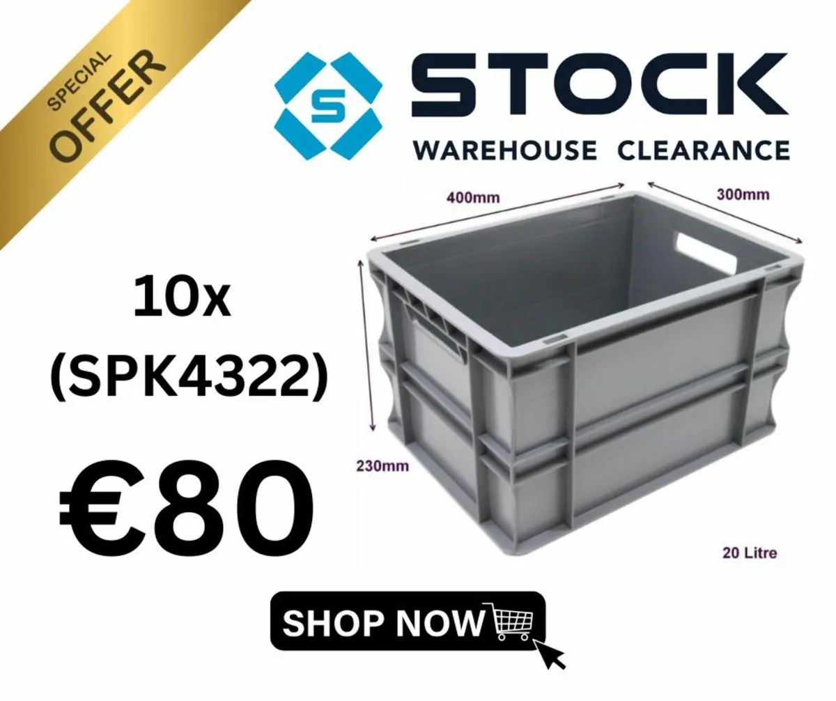 DEAL on brand new pack of 10 storage boxes - Image 1