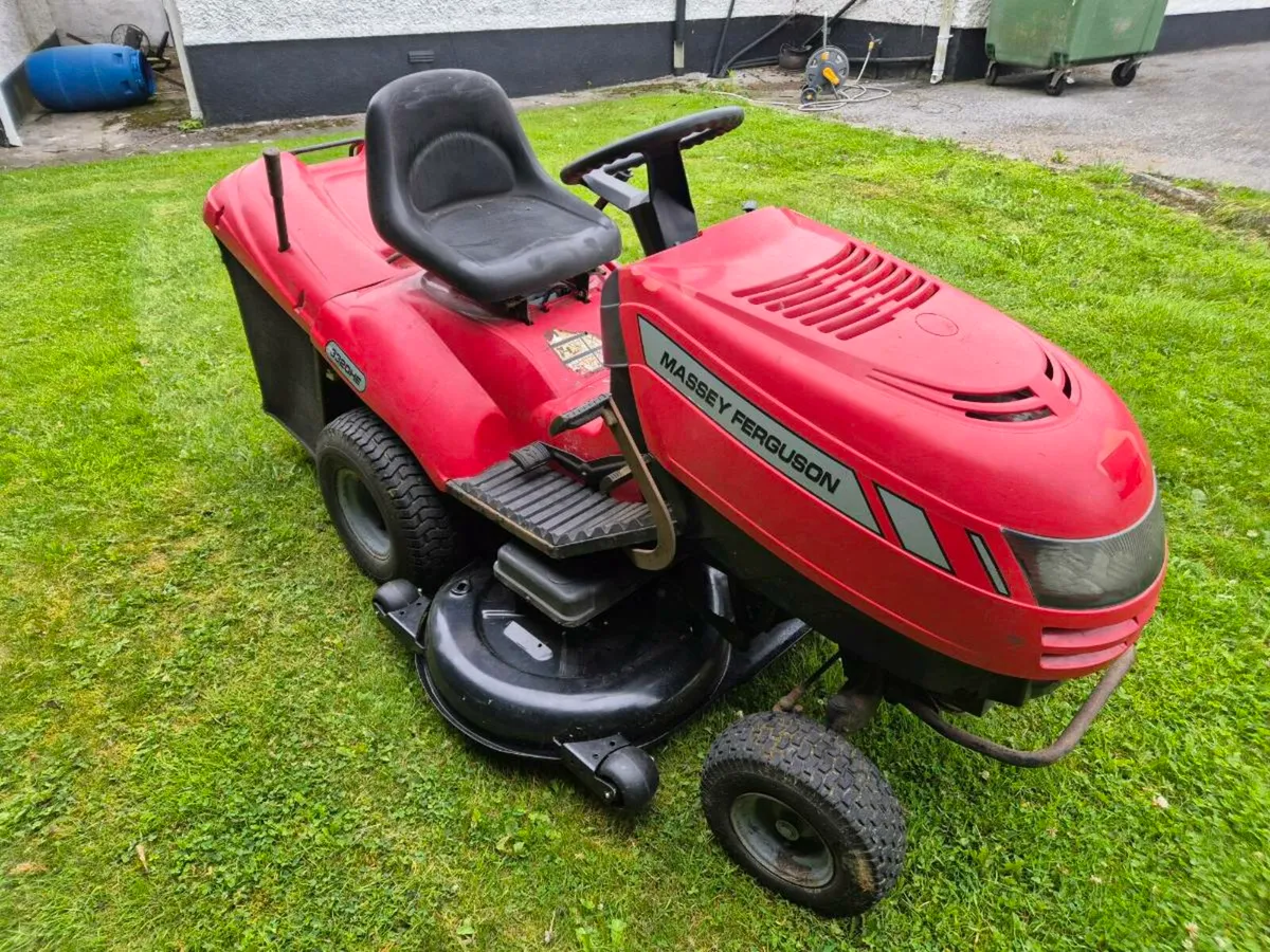 Massey Ferguson ride on mower - Image 1