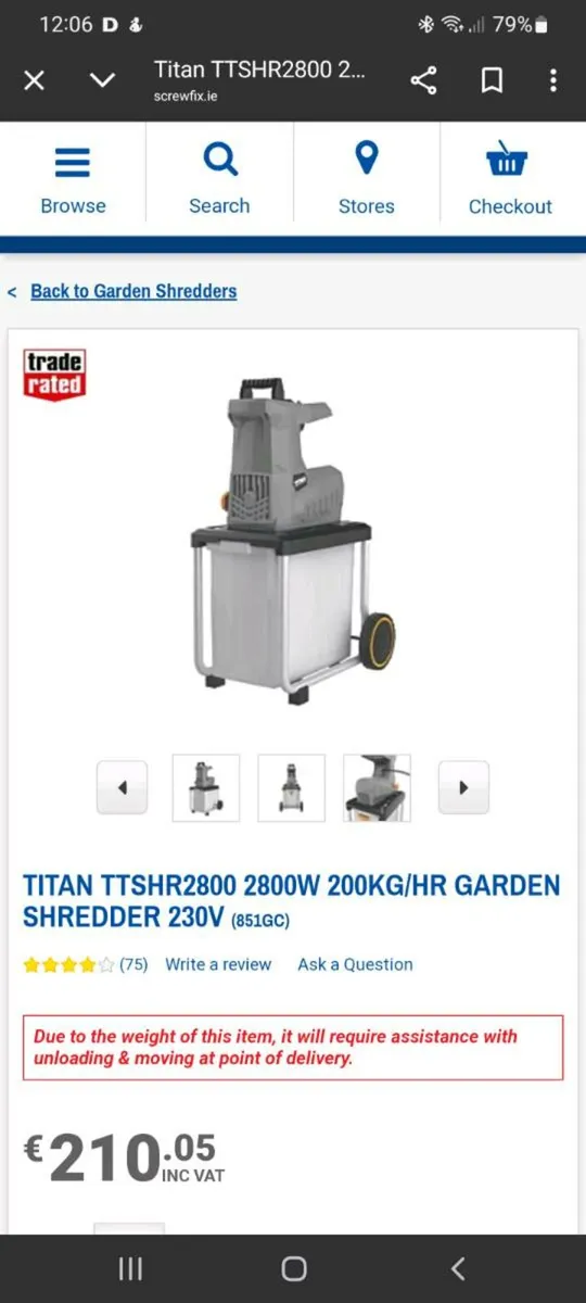 Garden shredder