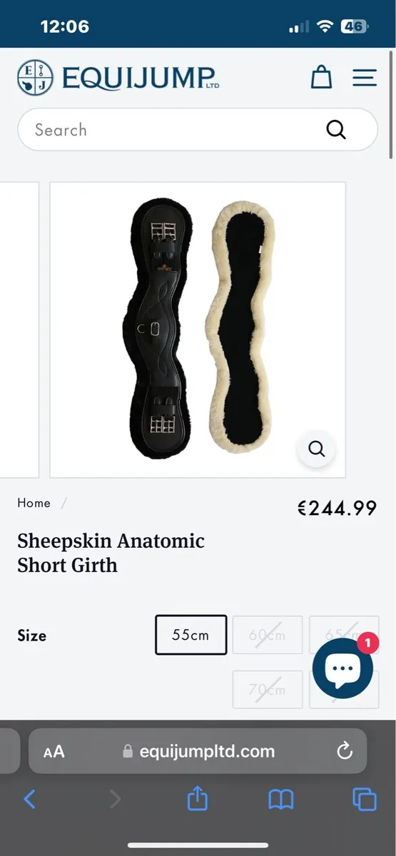 Kentucky Short Girth