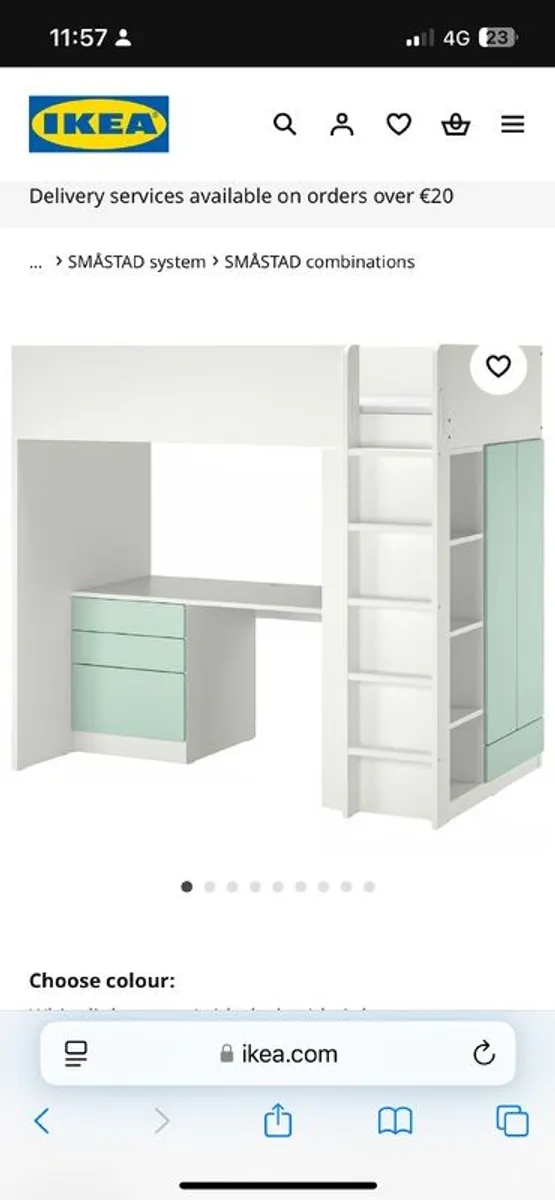 IKEA storage high sleeper - Image 1