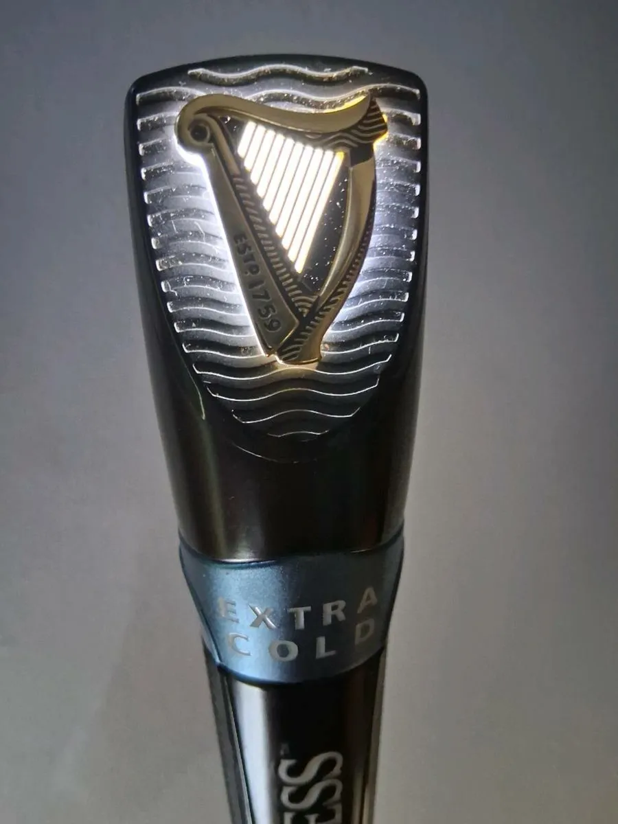 RARE! Iluminated GUINNESS Handle + Tap - Image 2