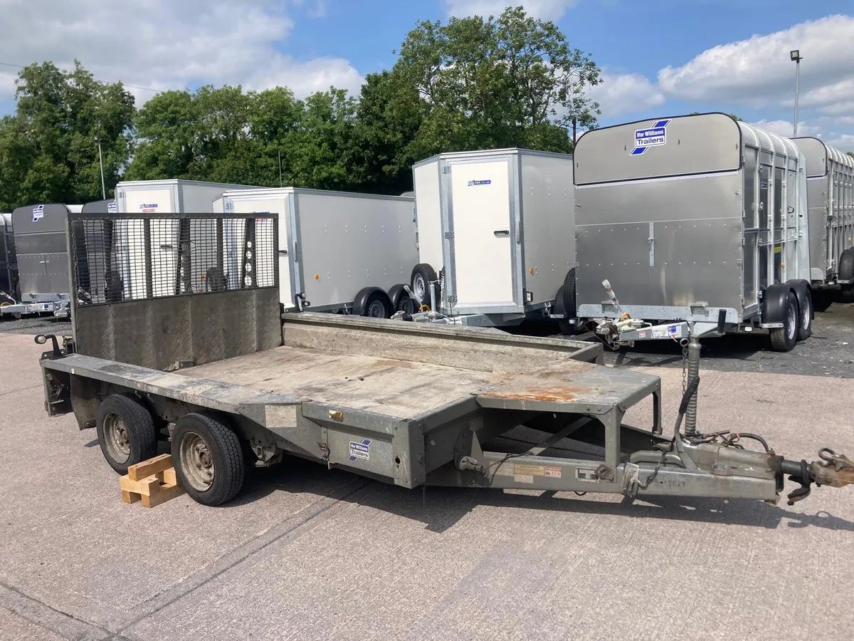 TRADE SALE 05 Ifor Williams Plant Trailer NO VAT - Image 1
