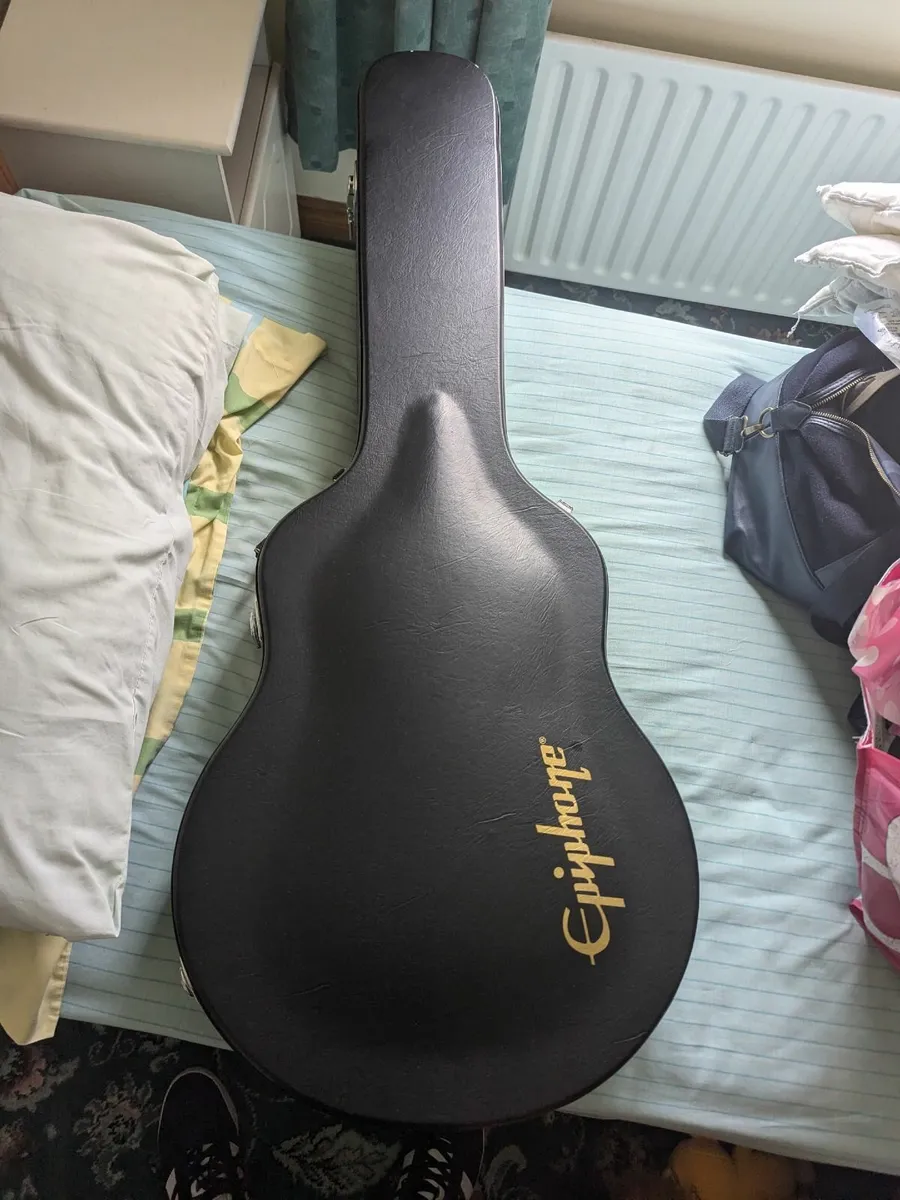 Epiphone Sheraton II Pro, Ebony - Image 1