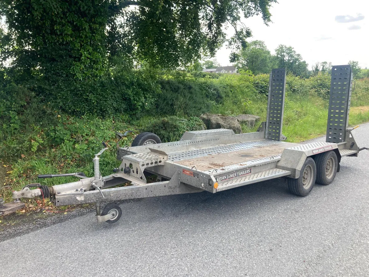TRADE SALE 2020 Brian James Plant Trailer NO VAT - Image 1