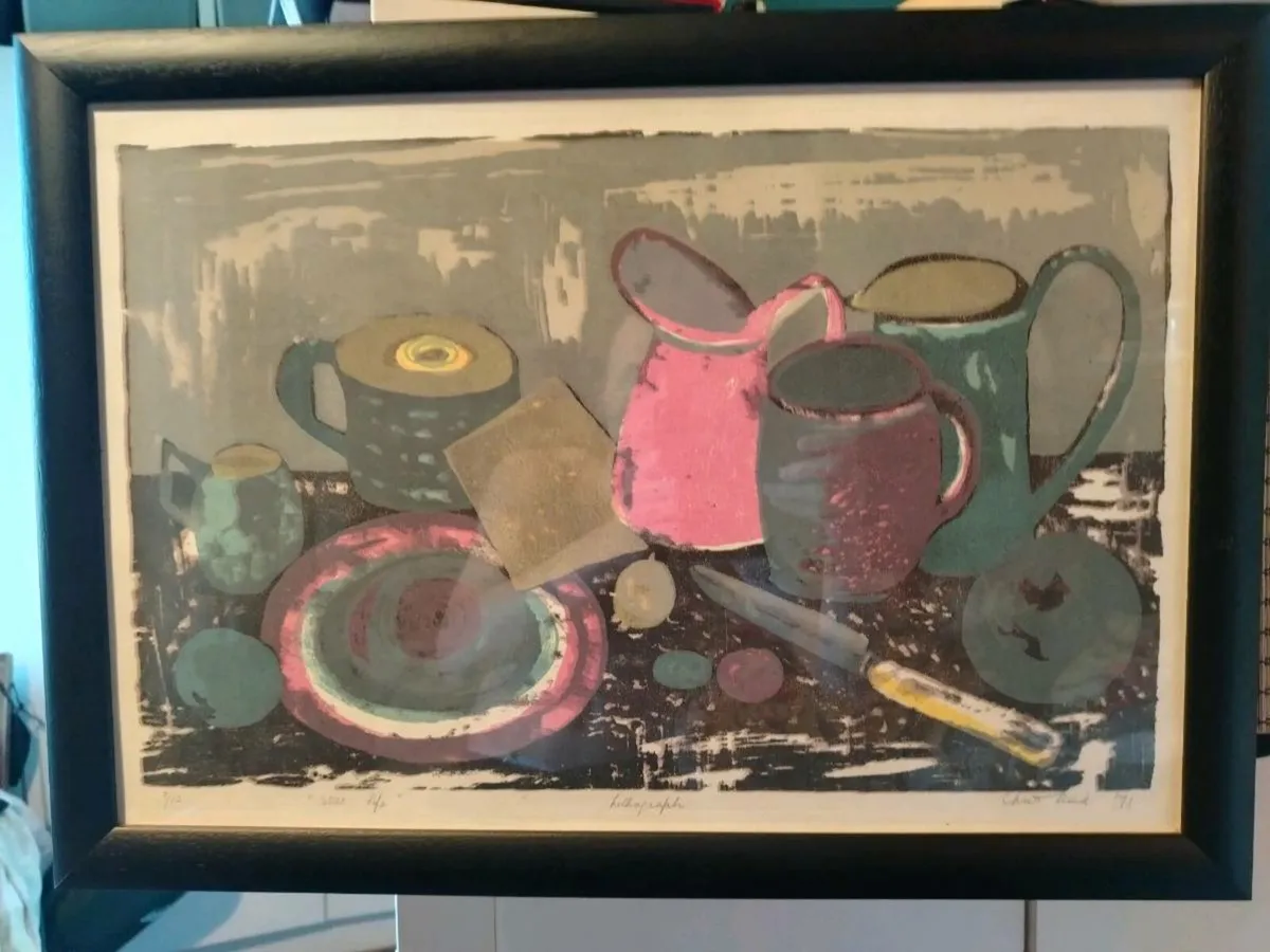"Still Life" Lithograph - Image 1