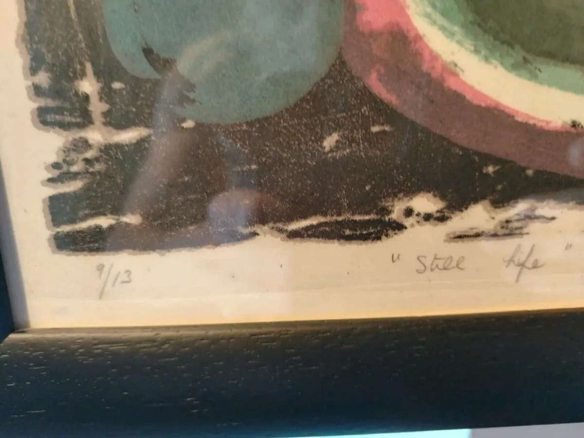 "Still Life" Lithograph - Image 3