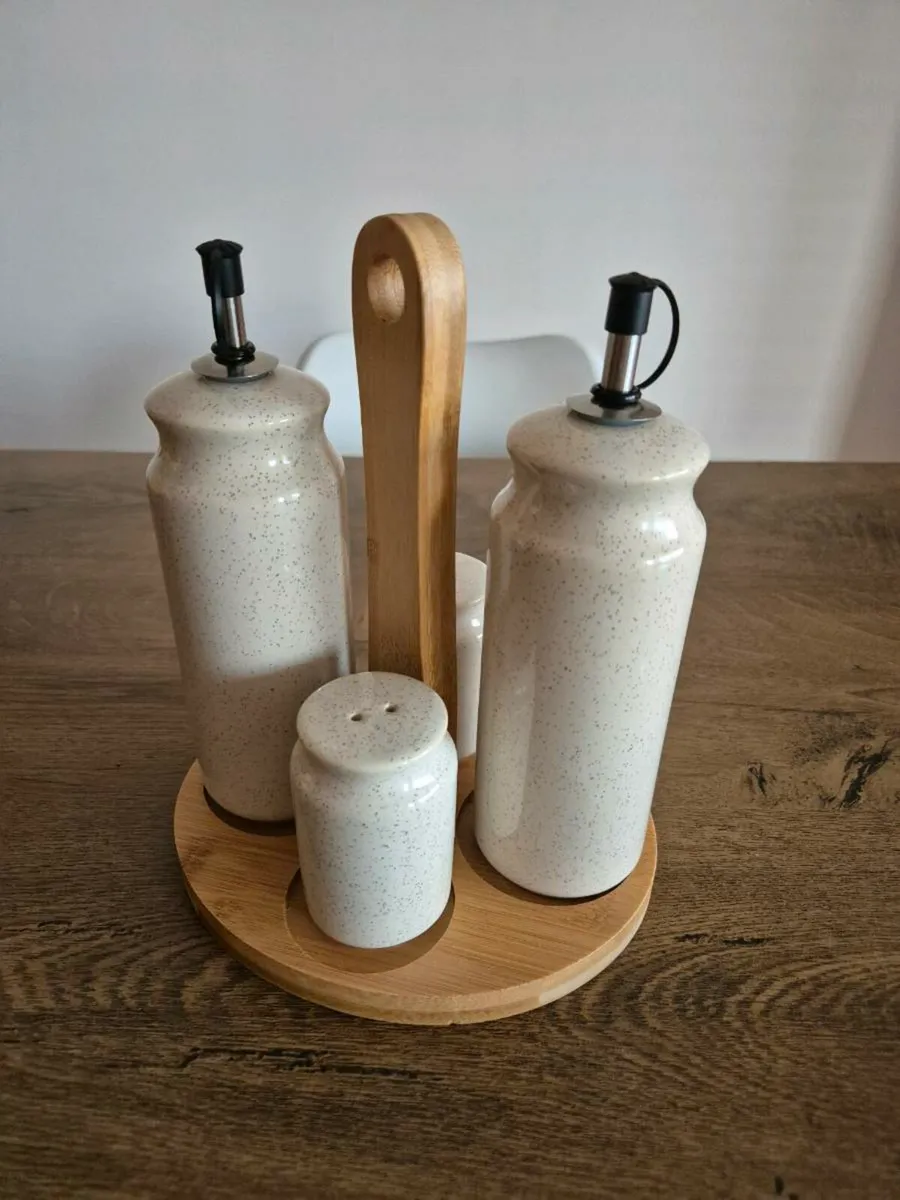 Oil and vinegar set kitchen - Image 1