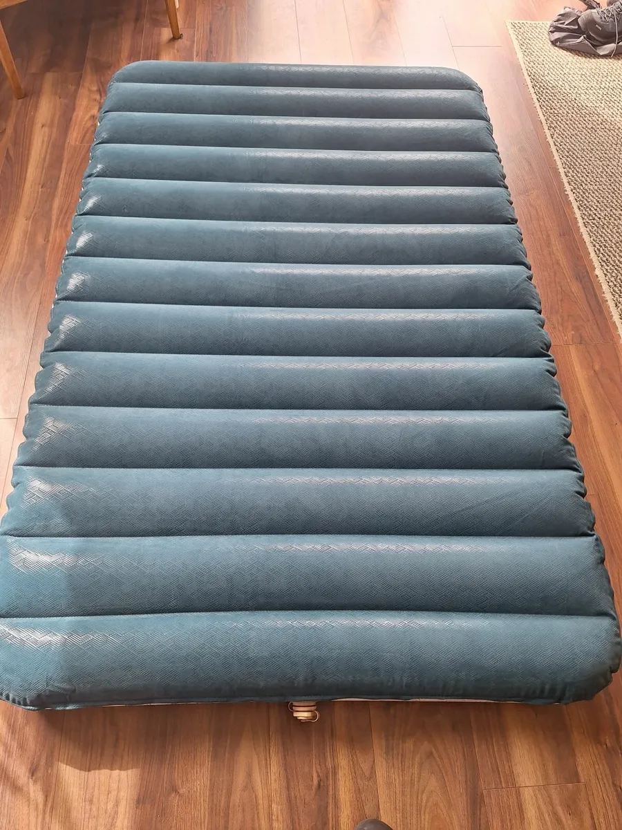 Air Mattress, Fitted Sheet and Pump - Image 1