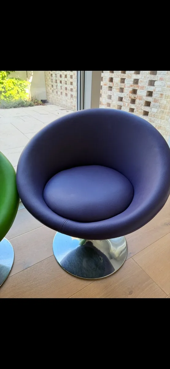 Pair of swivel chairs - Image 4