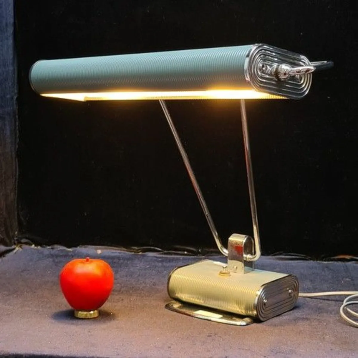 lighting, lamp, eileen gray, oil, crystal - Image 1