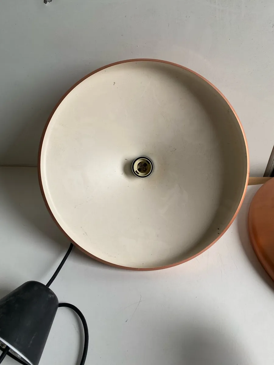 Metallic Copper Pendant Lights Set of 2 - Image 2
