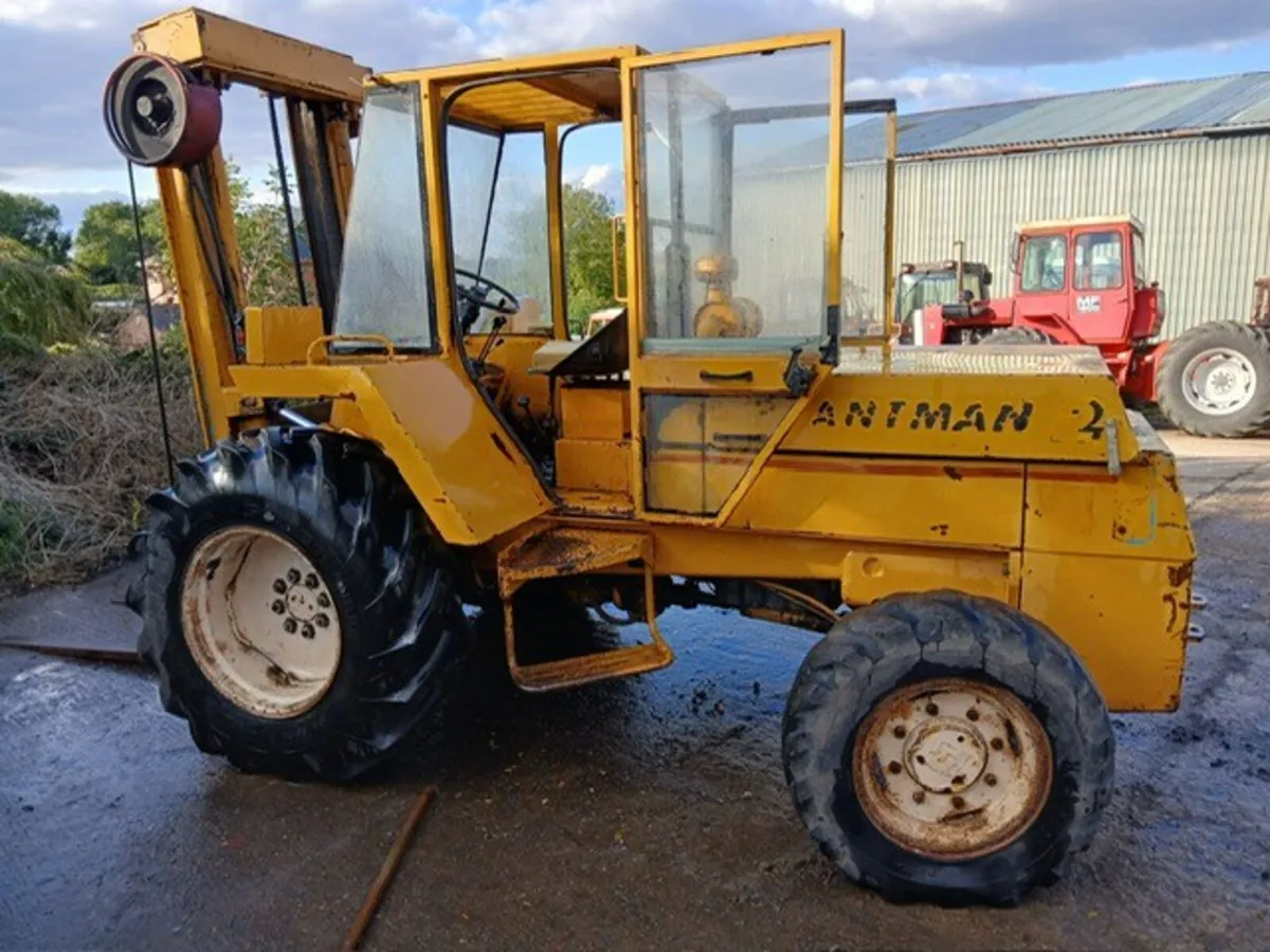 SANDERSON PLANTMAN 4WD FORKLIFT - Image 1