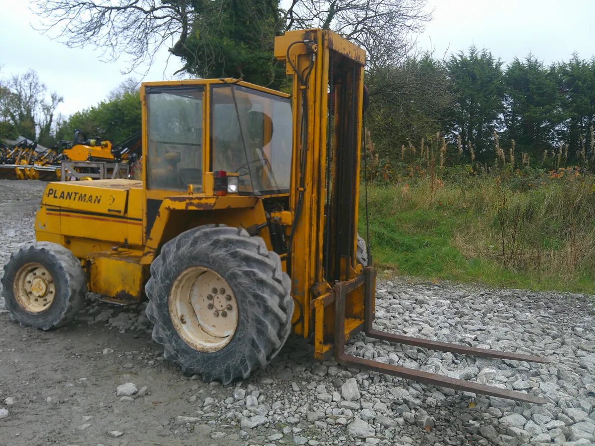 SANDERSON PLANTMAN 4WD FORKLIFT - Image 3