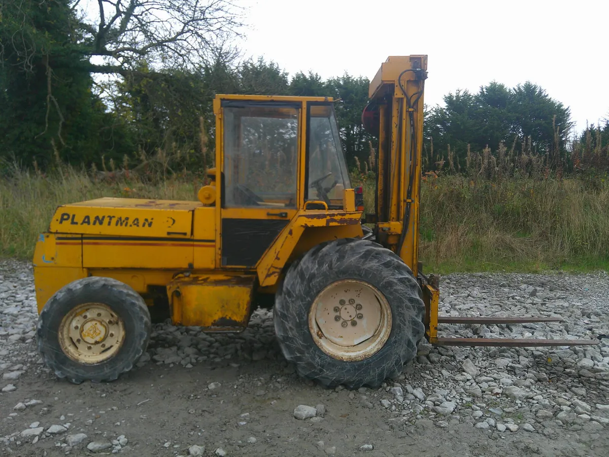 SANDERSON PLANTMAN 4WD FORKLIFT - Image 4