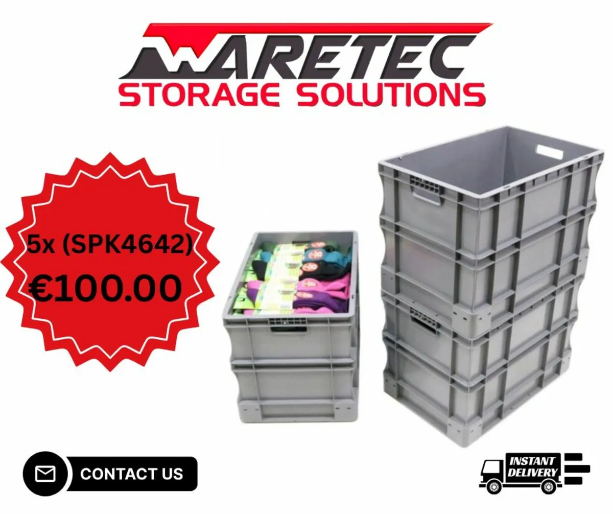 Brand new pack of 5 storage boxes - Image 1