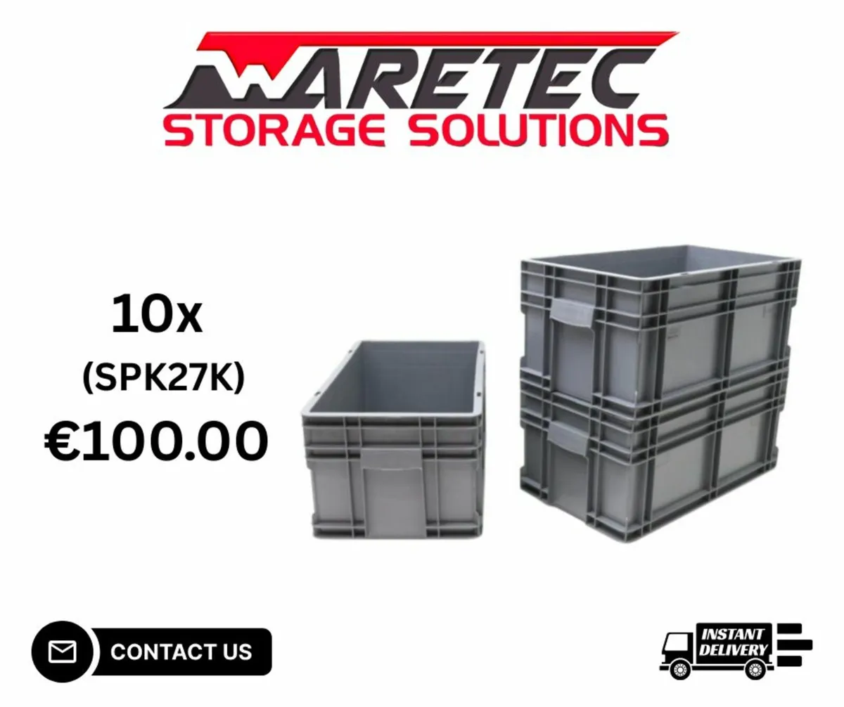 DEAL on 10 heavy duty storage boxes - Image 1