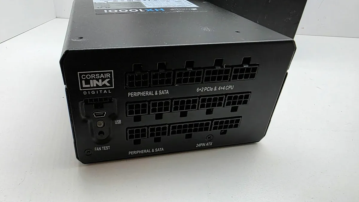Corsair HX1000i Desktop Power Supply  1000W PSU - Image 3