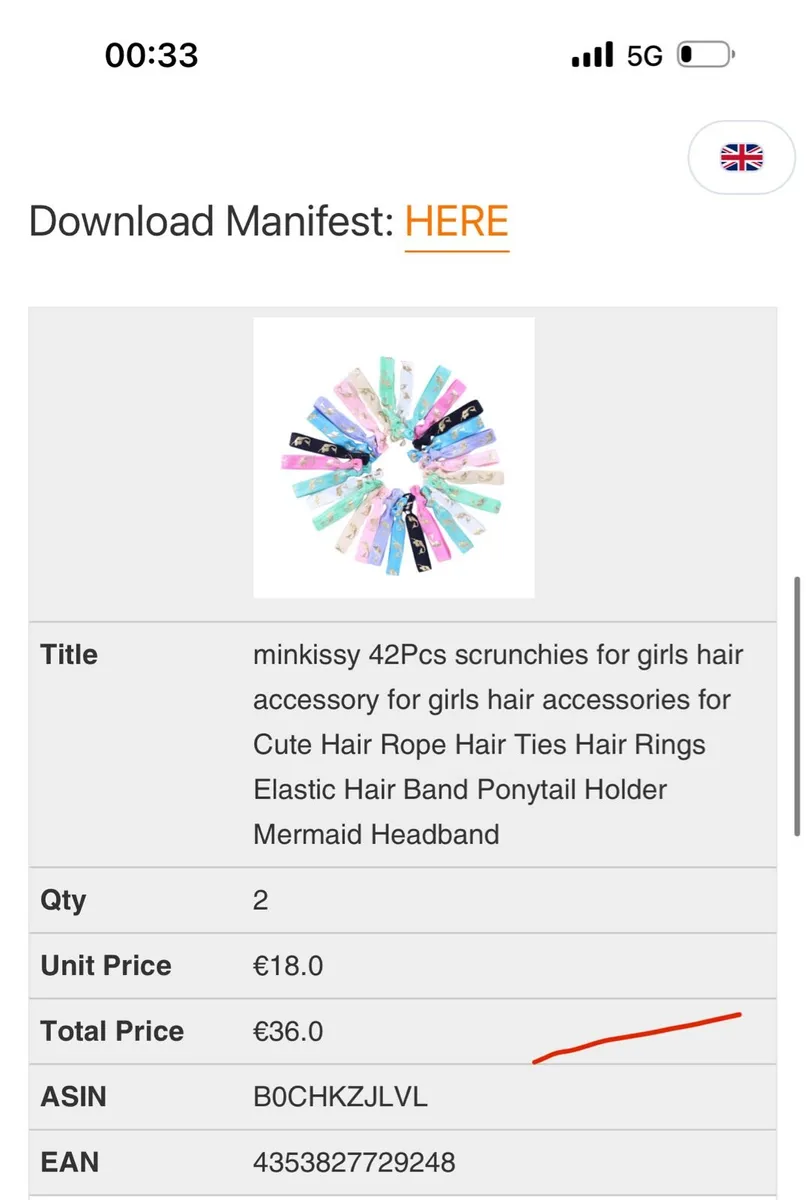 minkissy 42Pcs scrunchies for girls hair