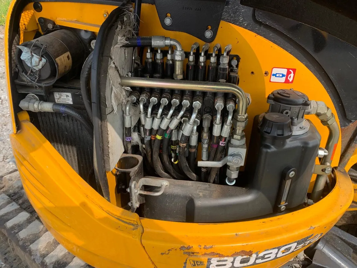 JCB 8030 ZTS MINI DIGGER, 2014 - Image 3