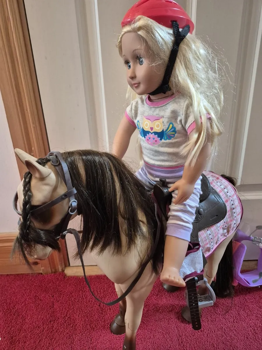 Our Generation Doll and Accessories plus barbie - Image 2