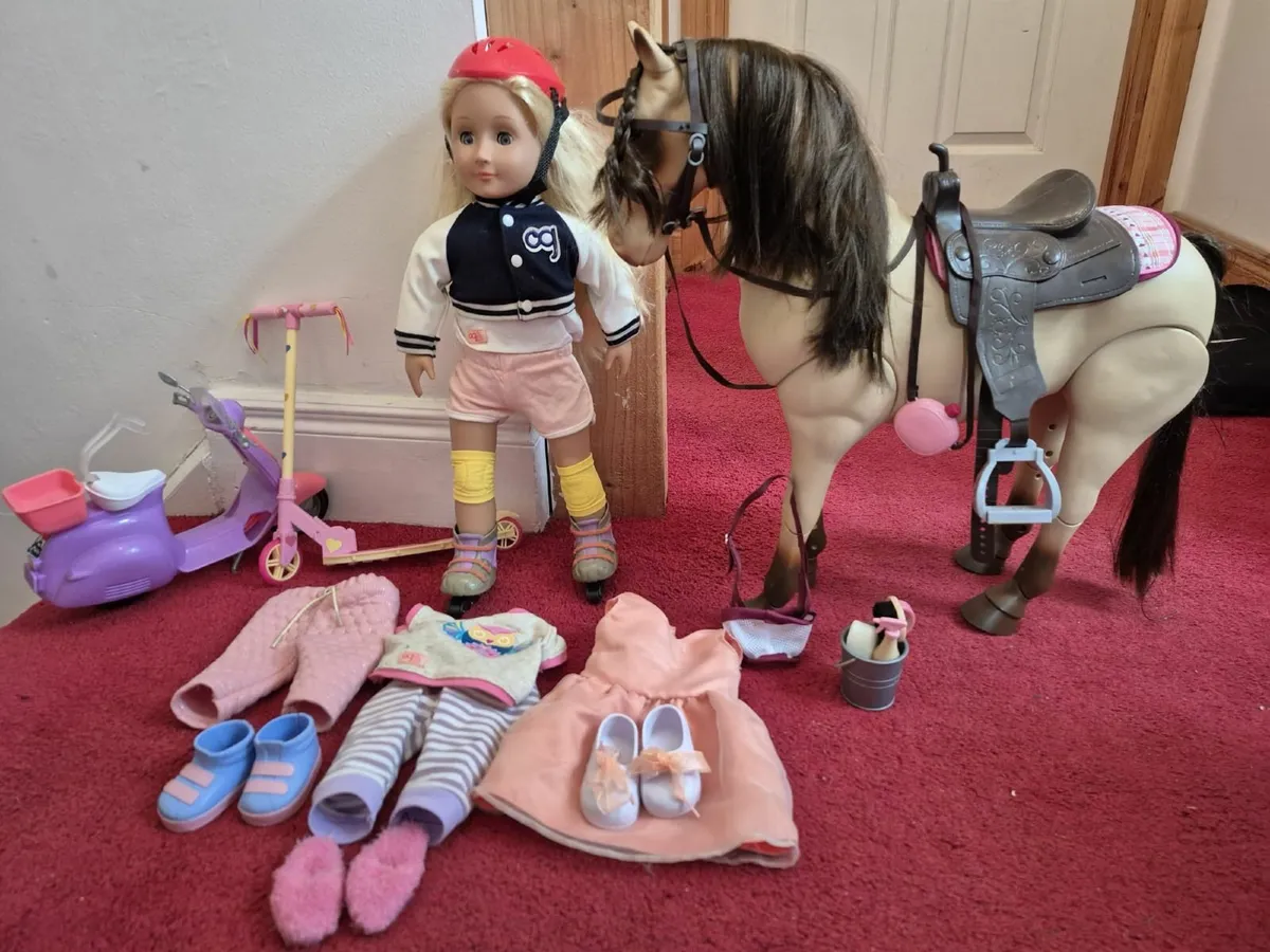 Our Generation Doll and Accessories plus barbie - Image 1