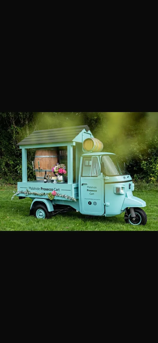 Piaggio Ape Prosecco cart - Image 3