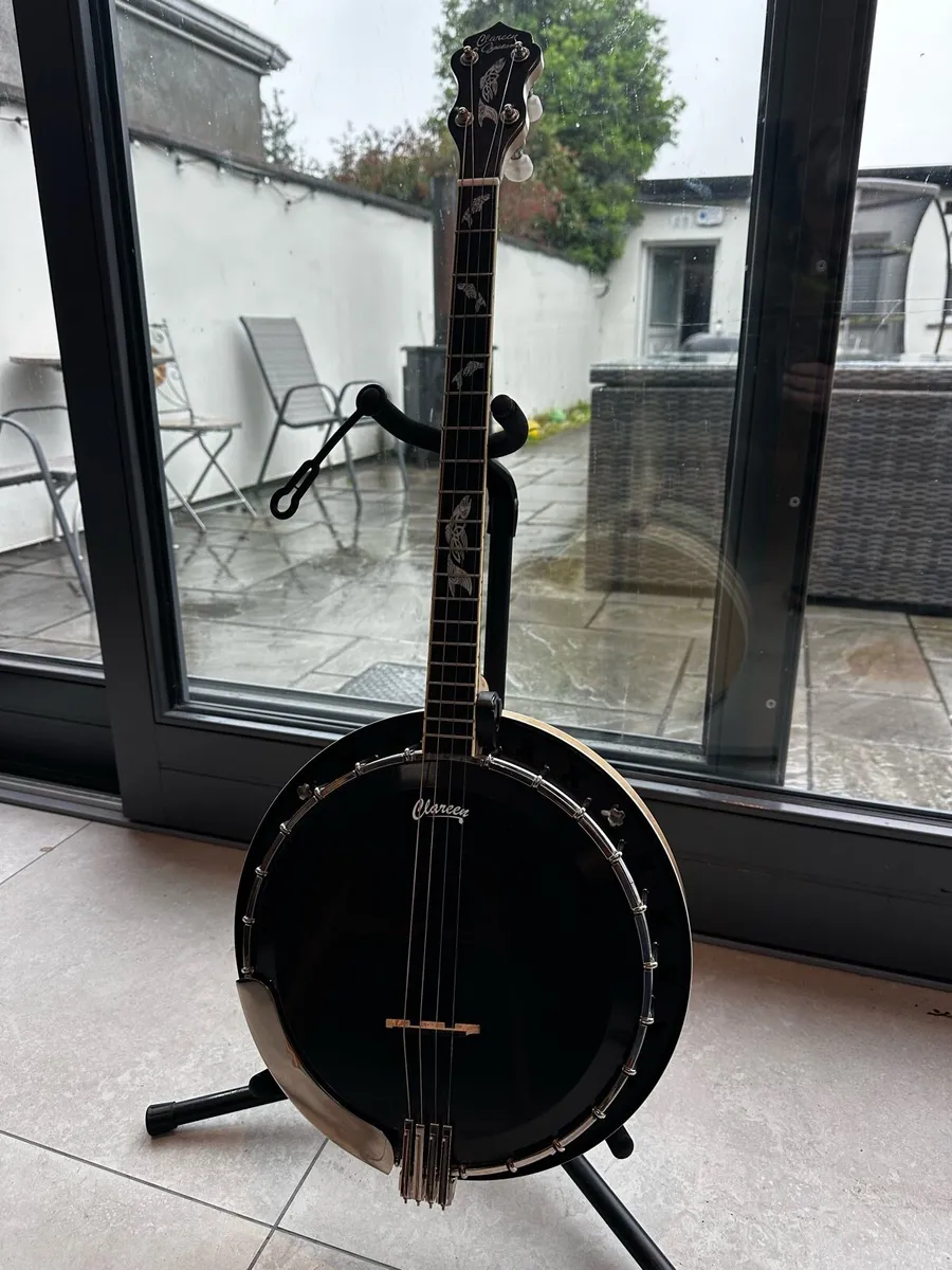 Clareen Oyster Tenor Banjo - Image 2