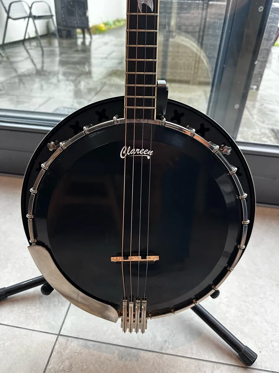 Clareen Oyster Tenor Banjo - Image 3