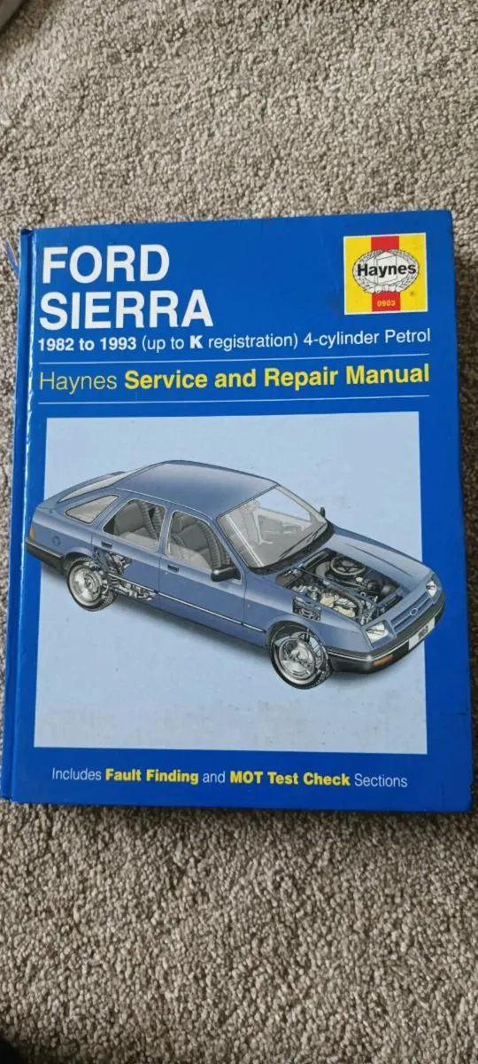 Ford Sierra/Fiesta manuals - Image 1