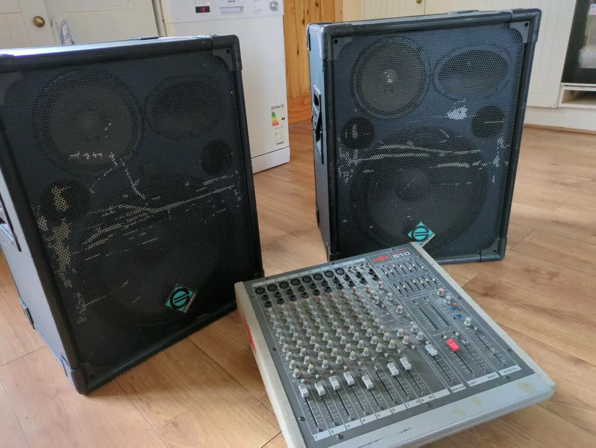 300w subwoofer speaker with pa system - Image 1
