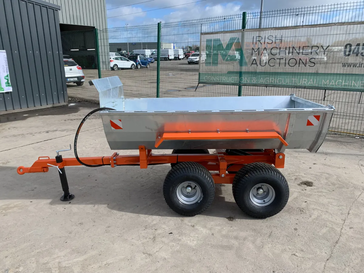 BID ONLINE NOW - NEW/UNUSED HALF PIPE TRAILER - Image 2