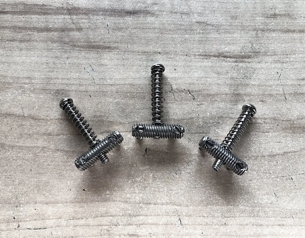 Tele  bridge saddles - Image 2