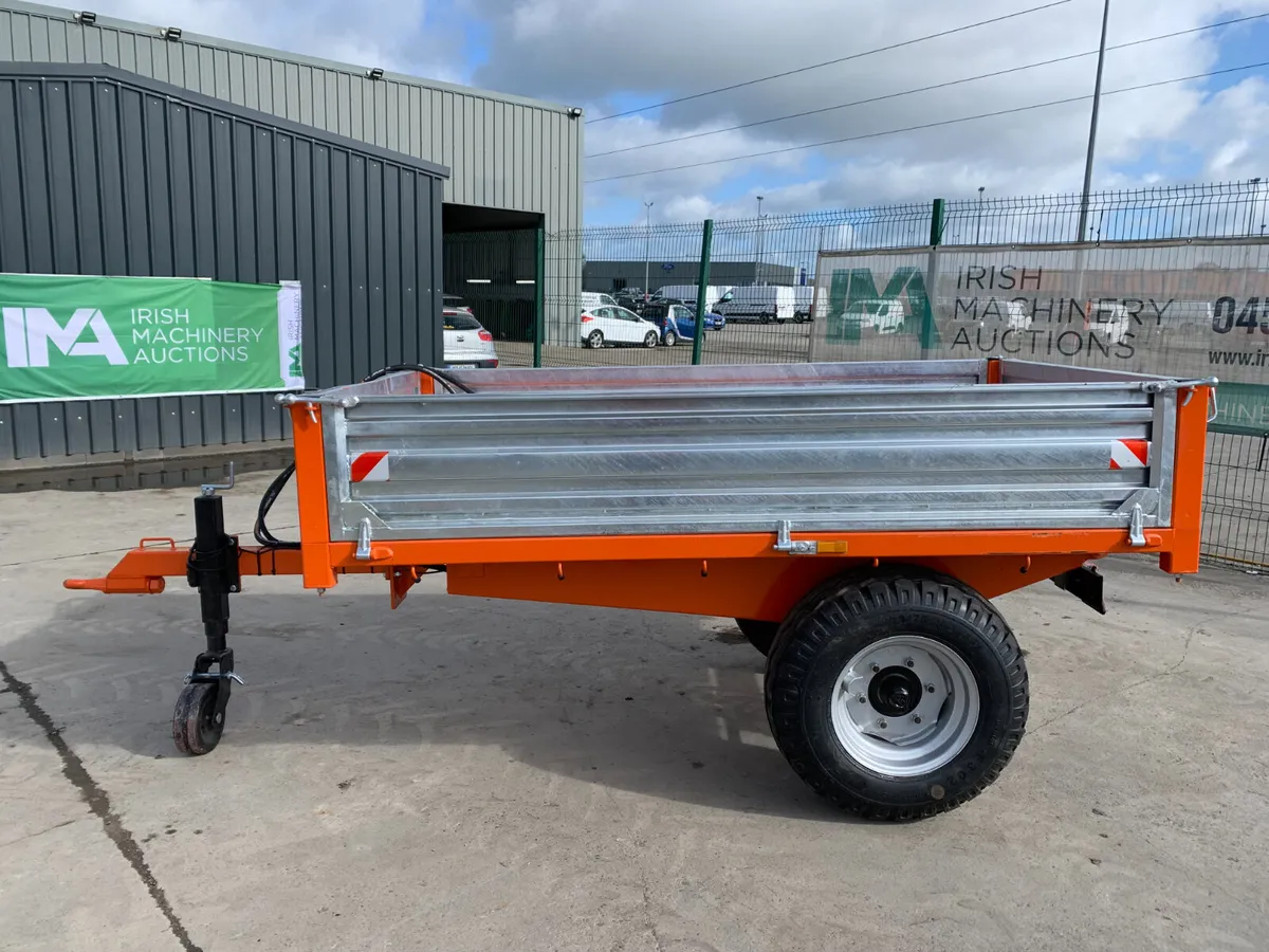BID ONLIE NOW - NEW/NUSED 4T TIPPING TRAILER - Image 2